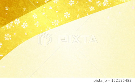 和紙（春をイメージした和風の背景素材） 132155482