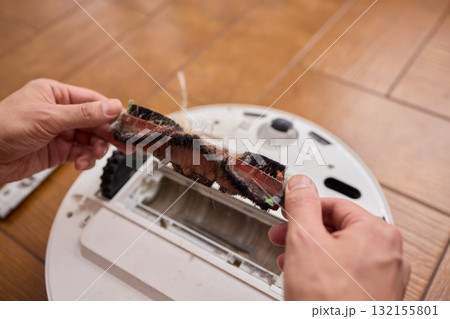 Properly Removing and Maintaining the Brush of a Cleaning Robot for Optimal Performance 132155801