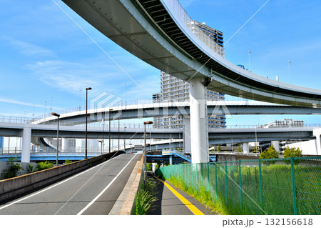 角乗り橋／東雲Jct周辺の風景(東京都江東区)【2025.9】 132156618