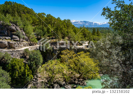 Turquoise waterways in the Green Canyon 132158102