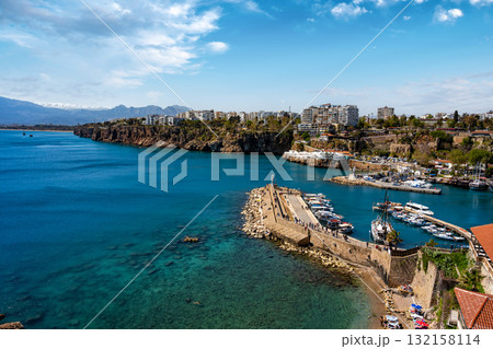 Historic old town of Antalya on the Mediterranean Historic old town of Antalya on the Mediterranean 132158114
