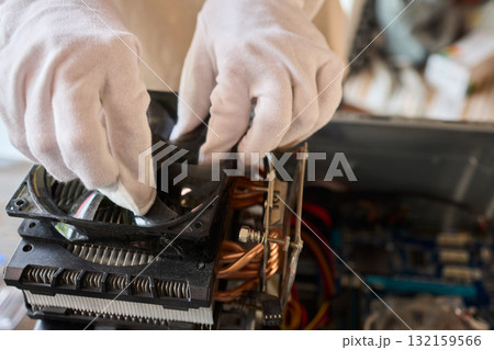 The Precision Maintenance of Computer Components Should Be Done with Proper Care and Attention 132159566