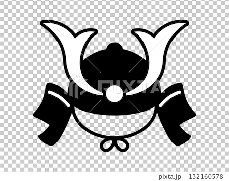 Helmet icon monotone 132160578