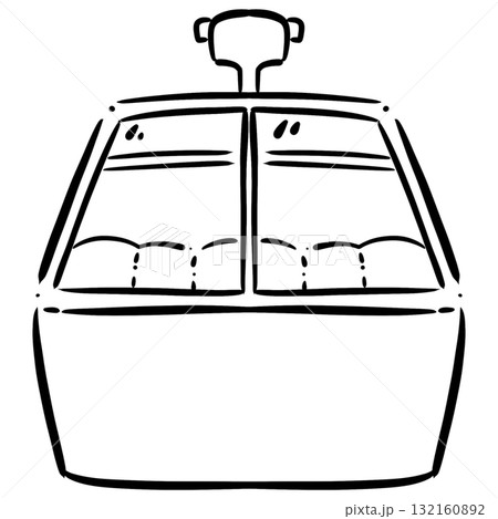 Ski Lift Doodle Ski Lift Doodle 132160892