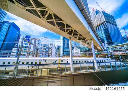 日本の東京都市景観 浜松町駅や世界貿易センタービルディング新本館・ターミナル建設工事、新幹線など 日本の東京都市景観 浜松町駅や世界貿易センタービルディング新本館・ターミナル建設工事、新幹線など 132161655