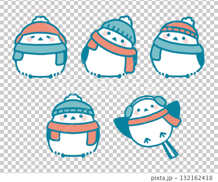 暖冬長尾山雀套裝材質 132162418