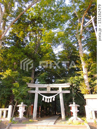 間々田八幡宮　二の鳥居 132162479