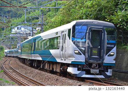 東海道本線 根府川-早川 JR東日本 E257系2000番台 NA-07編成(大宮) 東海道本線 根府川-早川 JR東日本 E257系2000番台 NA-07編成(大宮) 132163440