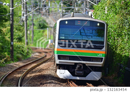 東海道本線　根府川－早川　JR東日本　E231系1000番台　S-26編成（国府津） 132163454