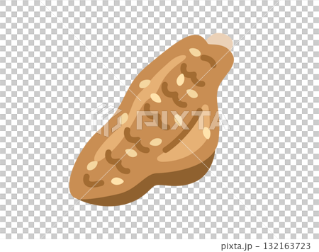 Illustration of fried chicken wings icon Illustration of fried chicken wings icon 132163723