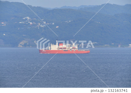 東京湾 浦賀水道 海上自衛隊 しらせ AGB-5003 東京湾 浦賀水道 海上自衛隊 しらせ AGB-5003 132163741
