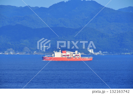 東京湾　浦賀水道　海上自衛隊　しらせ　AGB-5003 132163742