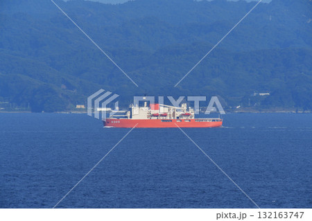 東京湾　浦賀水道　海上自衛隊　しらせ　AGB-5003 132163747