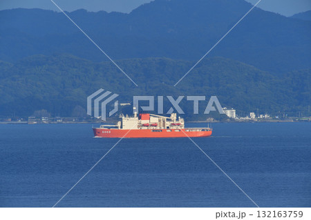 東京湾　浦賀水道　海上自衛隊　しらせ　AGB-5003 132163759