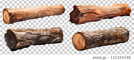 Wooden tree log trunk stump wood on transparent background cutout, PNG file. Many assorted different Mockup template Wooden tree log trunk stump wood on transparent background cutout, PNG file. Many assorted different Mockup template 132164198