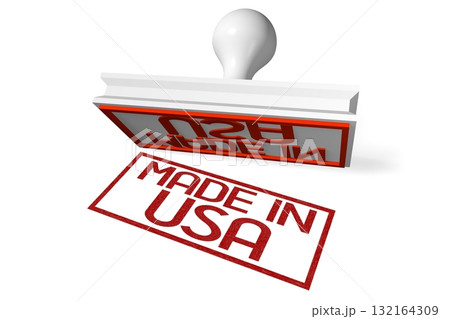 3D rubber stamp - made in USA 132164309