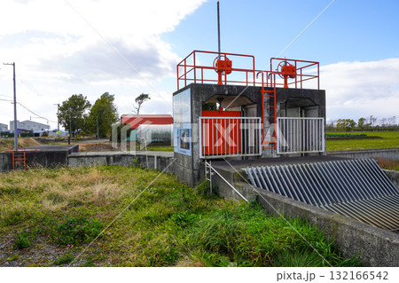 北海幹線用水路・最終点(南幌町) 北海幹線用水路・最終点(南幌町) 132166542