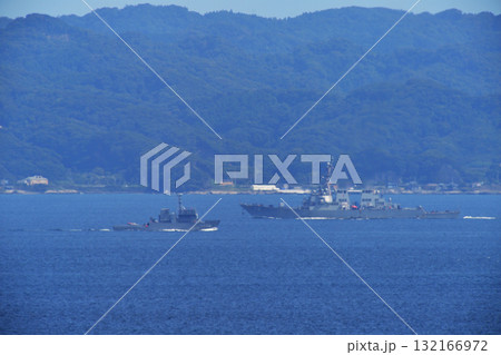 東京湾　浦賀水道　えんしゅう　AMS-4305　USS Higgins　DDG-76 132166972