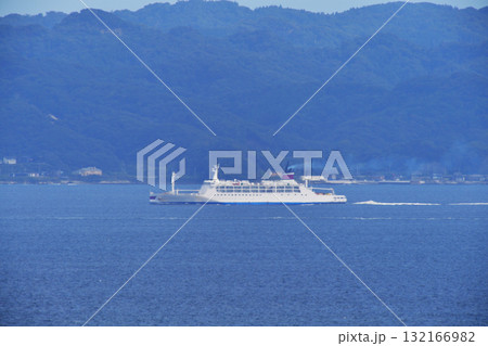 東京湾 浦賀水道 おがさわら海運 おがさわら丸 東京湾 浦賀水道 おがさわら海運 おがさわら丸 132166982