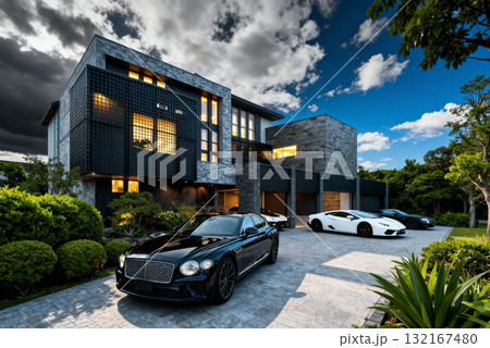 高級住宅 132167480