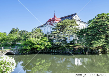 山形県鶴岡市　有形文化財の大寶館 132167669