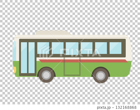 Bus_Flat_Green Bus_Flat_Green 132168868