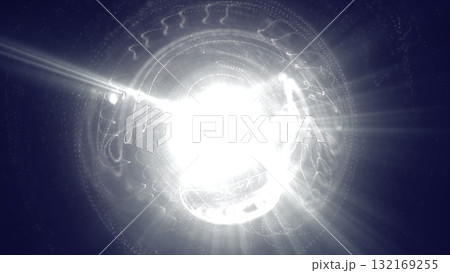 Blinding white energy explosion with intense radiant glow and swirling light particles, symbolizing power, fusion, and digital brilliance Blinding white energy explosion with intense radiant glow and swirling light particles, symbolizing power, fusion, and digital brilliance 132169255