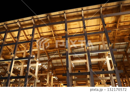 大阪関西万博の大屋根リング 132170572