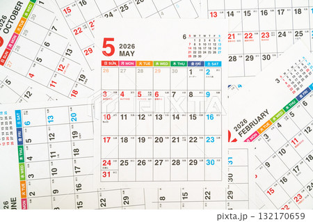 カレンダー スケジュール イベント 予定表 日程 計画 予定 132170659