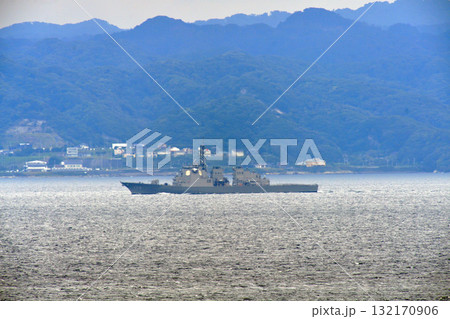 東京湾 浦賀水道 海上自衛隊 きりしま DDG-174 東京湾 浦賀水道 海上自衛隊 きりしま DDG-174 132170906
