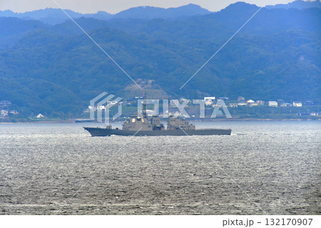 東京湾 浦賀水道 海上自衛隊 きりしま DDG-174 東京湾 浦賀水道 海上自衛隊 きりしま DDG-174 132170907