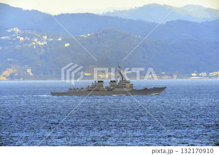 東京湾 浦賀水道 US NAVY USS Preble DDG-88 東京湾 浦賀水道 US NAVY USS Preble DDG-88 132170910