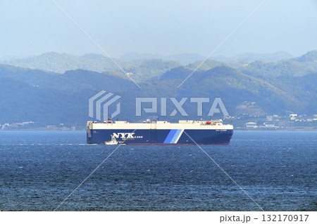 東京湾　浦賀水道　三菱鉱石輸送　GAIA LEADER 132170917
