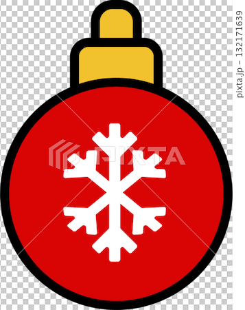 The  Christmas icon for Holiday or celebration concept. 132171639