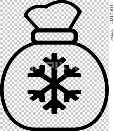 The  Christmas icon for Holiday or celebration concept. 132171651