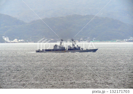 東京湾　浦賀水道　海上自衛隊　ゆうぎり　DD-153 132171703