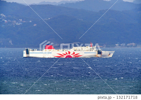 東京湾 浦賀水道 商船三井フェリー さんふらわあ だいせつ 東京湾 浦賀水道 商船三井フェリー さんふらわあ だいせつ 132171718
