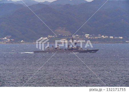 東京湾　浦賀水道　海上自衛隊　ありあけ　DD-109 132171755