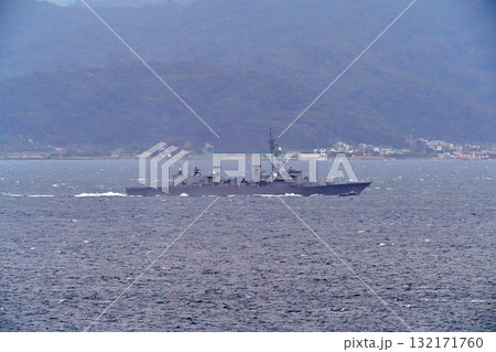 東京湾　浦賀水道　海上自衛隊　ありあけ　DD-109 132171760
