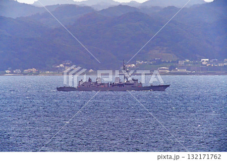 東京湾　浦賀水道　海上自衛隊　ありあけ　DD-109 132171762