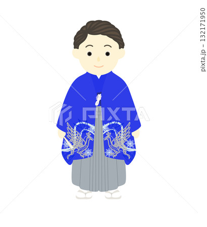 七五三_袴姿の男の子 七五三_袴姿の男の子 132171950