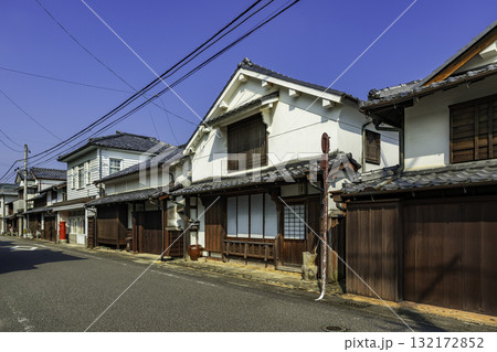 日向　美々津の町並み　上町通り　宮崎県日向市 132172852
