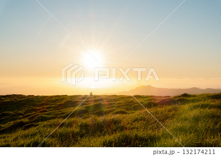 阿蘇の風景 132174211