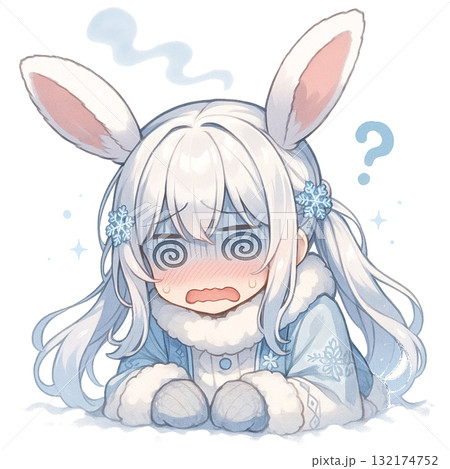 雪うさぎの日常 132174752