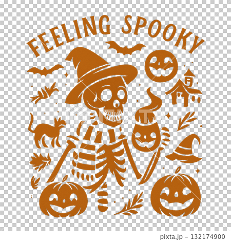 動物とハロウィン 132174900