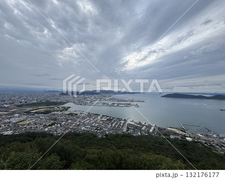 屋島からの高松市 132176177