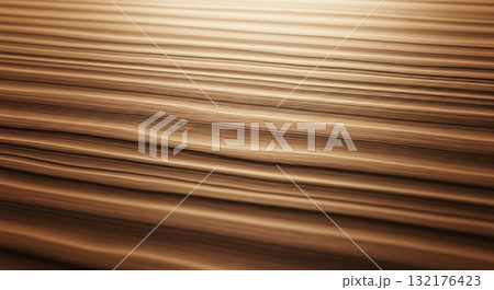 Brown Wavy Lines Abstract Pattern with Light and Shadows 132176423