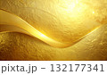 金色に輝く抽象的な背景 132177341