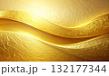 金色に輝く抽象的な背景 132177344
