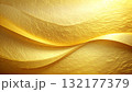 金色の波型の背景素材 132177379